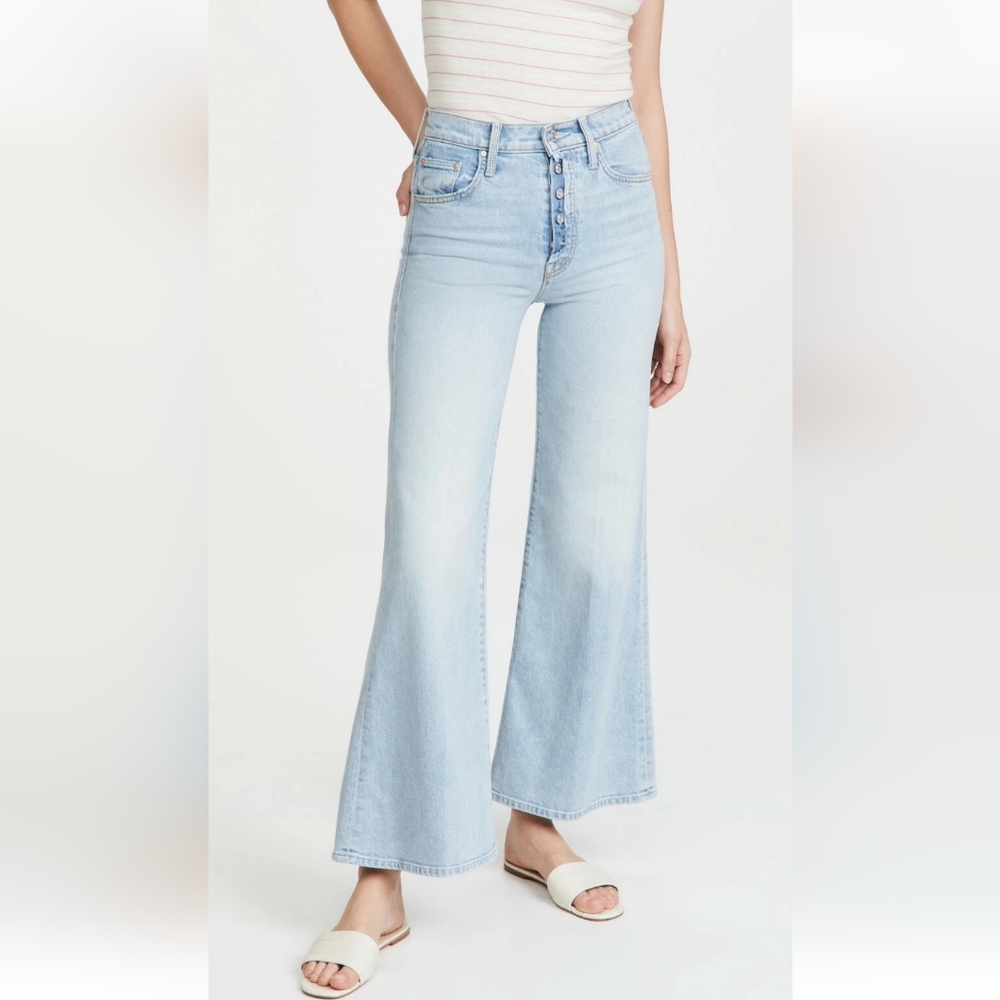 MOTHER The Fly Cut Tomcat Roller Jeans in Reap What You Sow Size 27